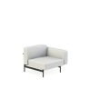 Schutzhülle für ESTENDO 1-Sitzer Sofa-Element links