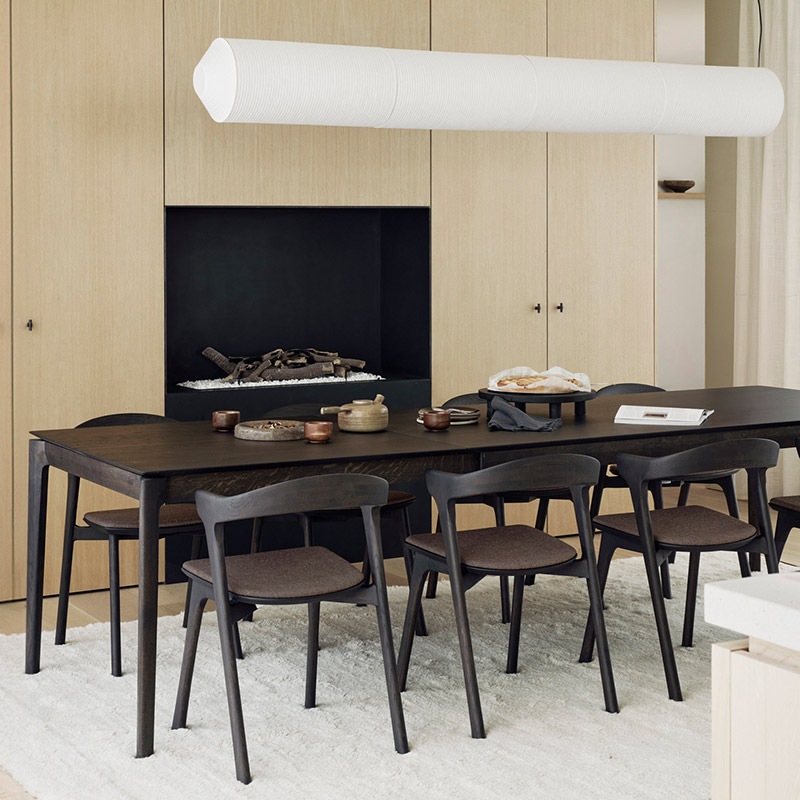 Eichenholz braun - Stoff Warm Brown