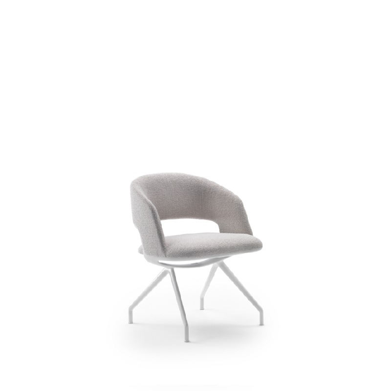 Flexform ALMA Stuhl Aluminium