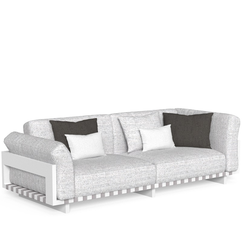 Schutzhülle für ARGO ALU 3-Sitzer Sofa mit Ecke