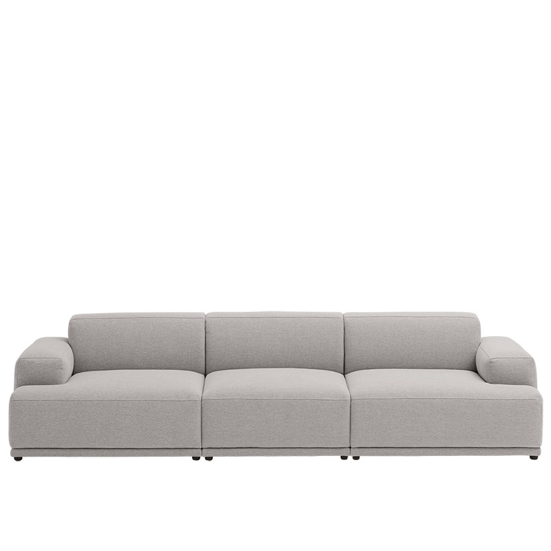 Muuto CONNECT SOFT Modulsofa, 3-Sitzer Konfiguration