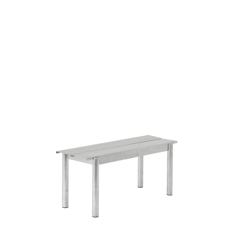 Muuto LINEAR STEEL Outdoor Bank 110 cm, warmverzinkt