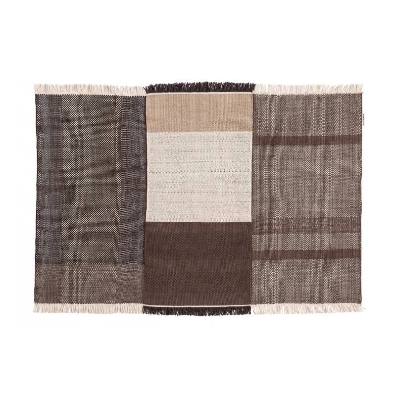 Nanimarquina TRES Chocolate Outdoor Teppich