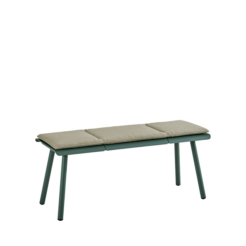 Vapio Sitzpolster für 2-Sitzer Bank