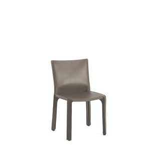 Cassina CAB 412 Stuhl, Kernleder taupe