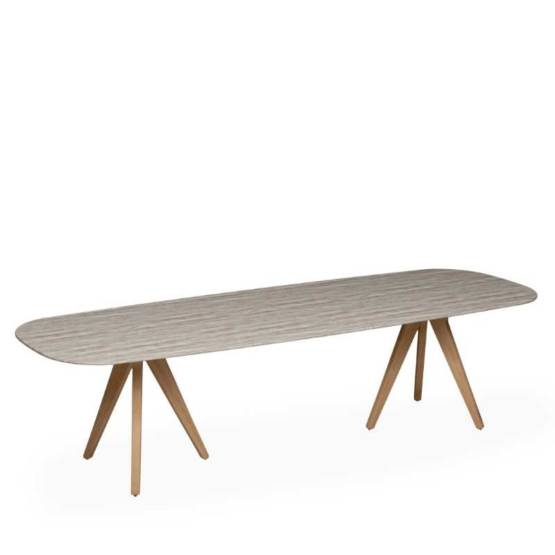 TORSA Gartentisch 280 x 100 cm