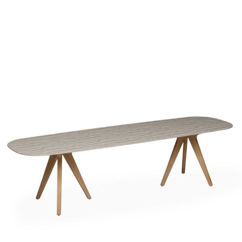 TORSA Gartentisch 280 x 85 cm