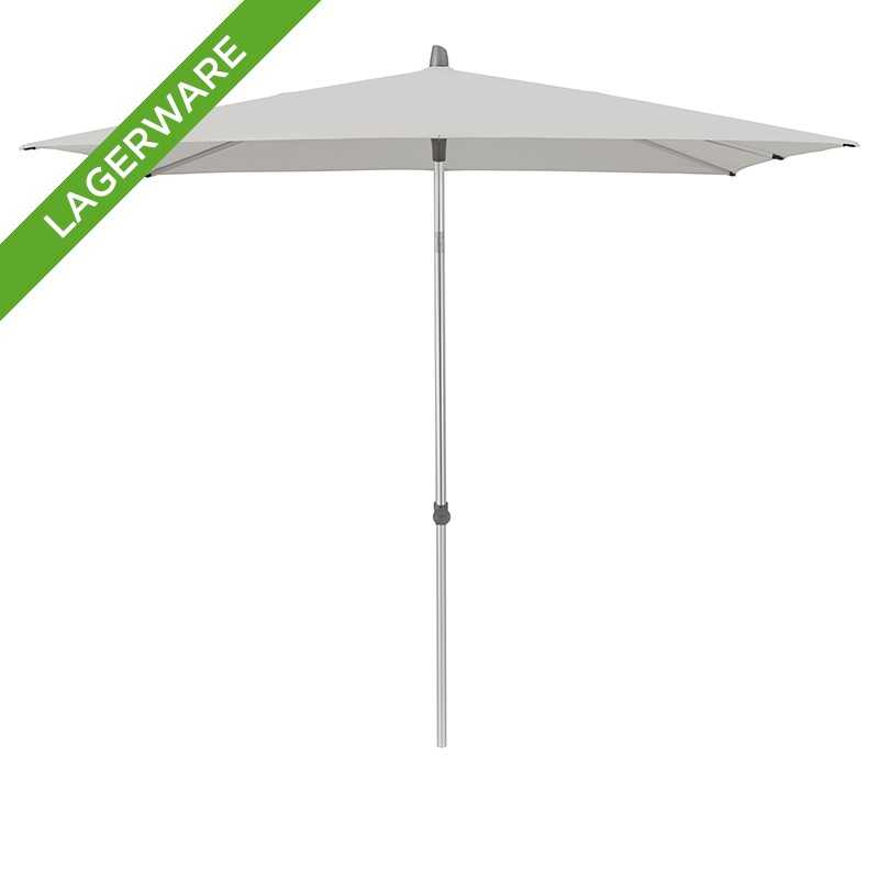 ALU-SMART Sonnenschirm 200x200 cm, Pale Grey