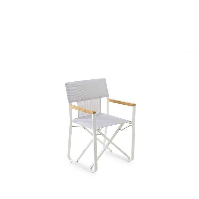 Unopiù COSETTE Regiestuhl Aluminium