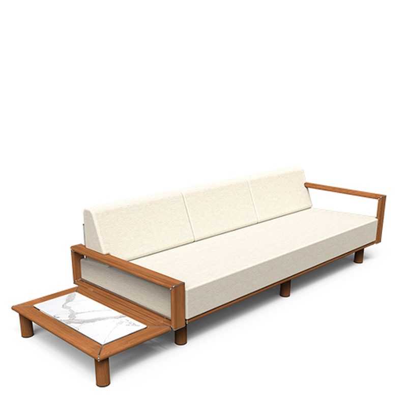 Tuuci HORIZON Sofa mit Anbautisch
