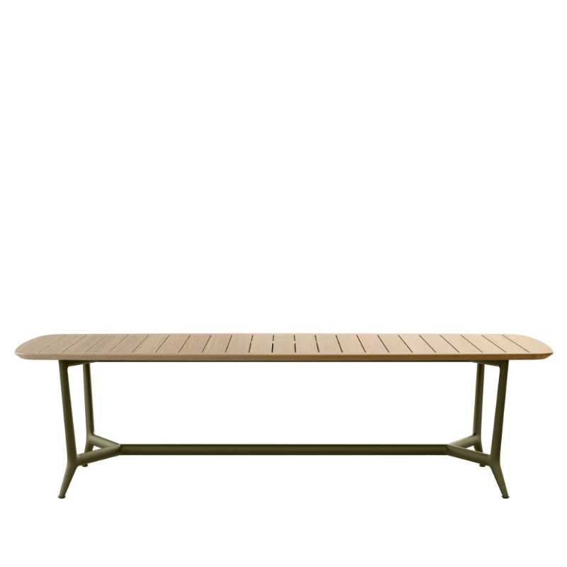 B&B Italia Outdoor ERICA '25 Tisch, rechteckig, Teak