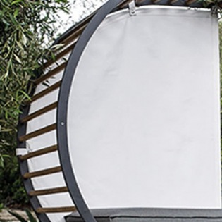 Cradle Sonnenschutz seitlich