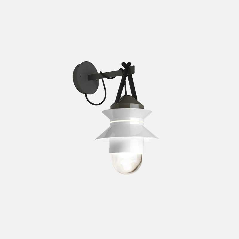 Marset SANTORINI Outdoor Pendelleuchte mit Wandhaken IP65