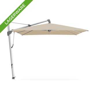 Glatz SOMBRANO® S+ Freiarmschirm 300x300 cm, Cream/ Gestell eloxiert