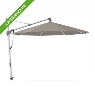 Glatz SOMBRANO® S+ Freiarmschirm Ø 350 cm, Taupe/ Gestell eloxiert