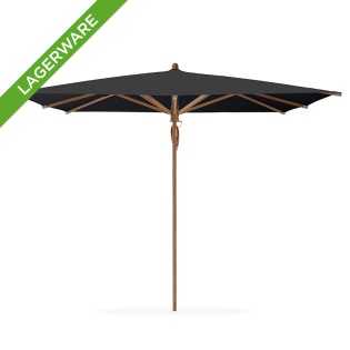 Glatz TEAKWOOD Sonnenschirm 330 x 330 cm, Black