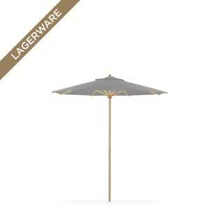 Weishäupl Klassiker Schirm Ø 250 cm mit Flaschenzug, grau
