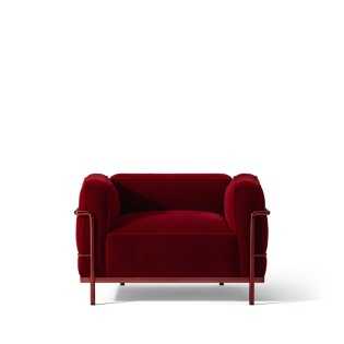 Cassina 3 Fauteuil Grand Confort, grand modèle, durable, 60