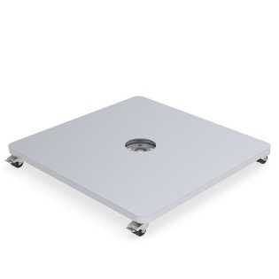 Umbrosa Flacher Stahlsockel...