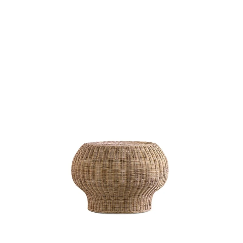 BOLLA 10 Hocker/Beistelltisch, Peddigrohr natur