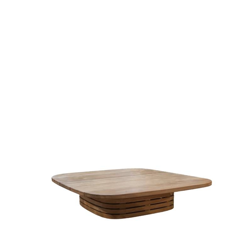 Cane-line MELLOW Couchtisch 144 x 144 cm, Teak