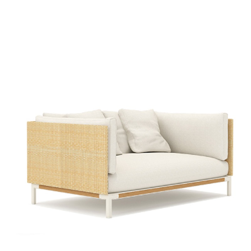 Ethimo BAIA Natural 2-Sitzer Sofa