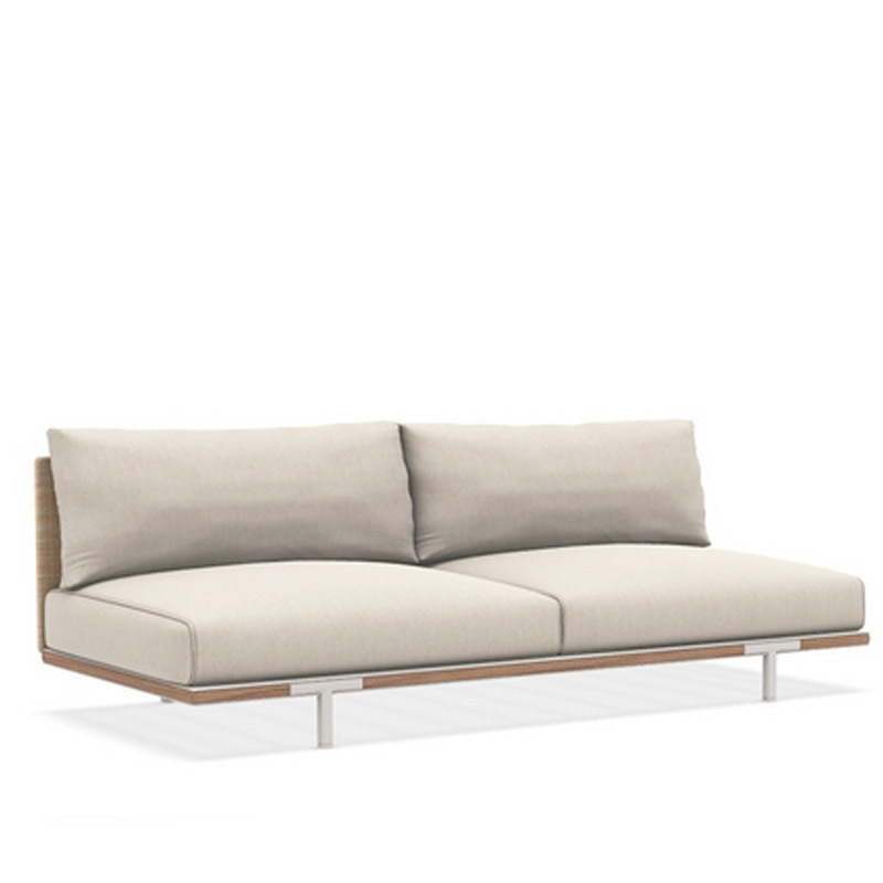Ethimo BAIA Natural Sofa-Mittelelement