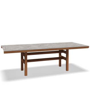 Gloster RAIL Tisch 99 x 240 cm