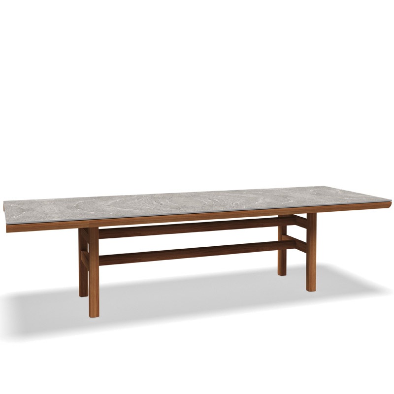 Gloster RAIL Tisch 99 x 290 cm