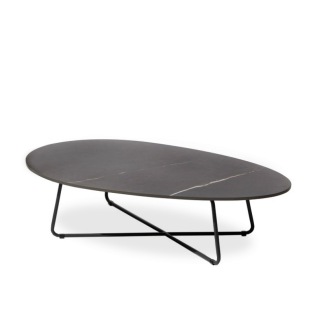 Fischer Möbel  DROP Loungetisch oval