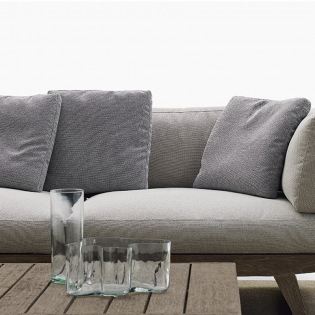 Kissen 48 x 48 cm, doppelte Seitennaht