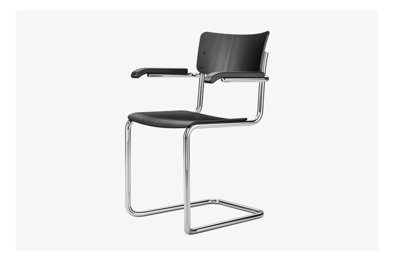 Thonet S 43 FST mit Armlehnen stapelbar