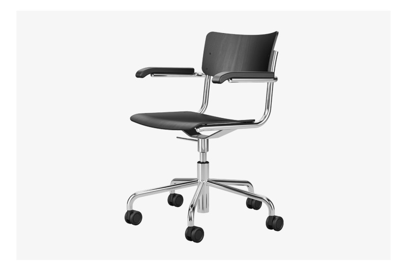 Thonet S 43 FDR Drehsessel mit Armlehnen