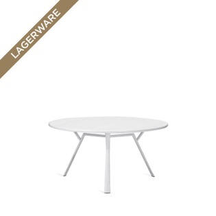 Fast Radice Quadra Tisch Ø 130 cm, weiß