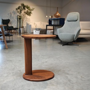 Flexform OLIVER Beistelltisch, Nussbaum Canaletto