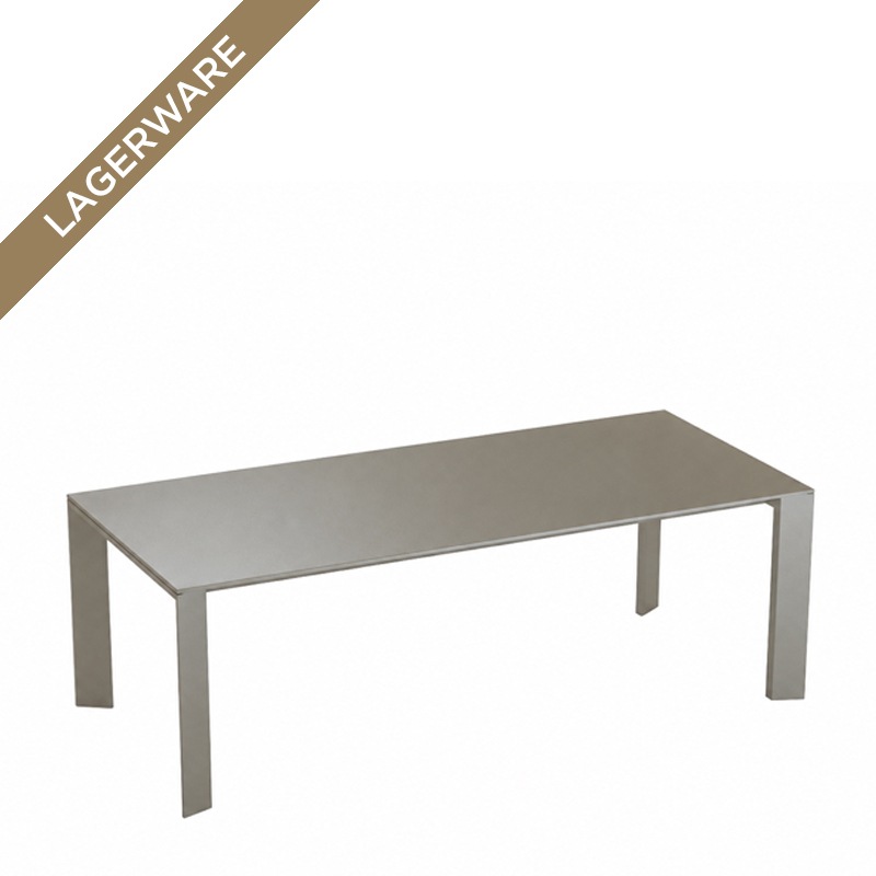 Grande Arche Tisch 220 x 100 cm, Eisengrau