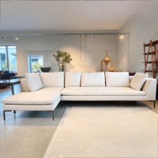 B&B Italia CHARLES Sofa Kombination, Polster Susa Ice