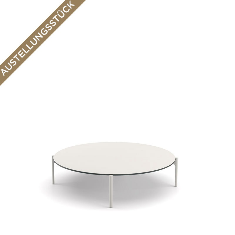DEDON IZON Kaffeetisch Ø 111 cm, Lipari / Mineralplatte