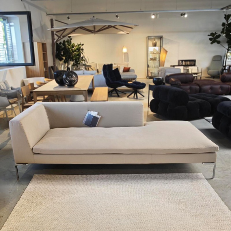 B&B Italia CHARLES Chaiselongue 230 cm, Bellano Beige