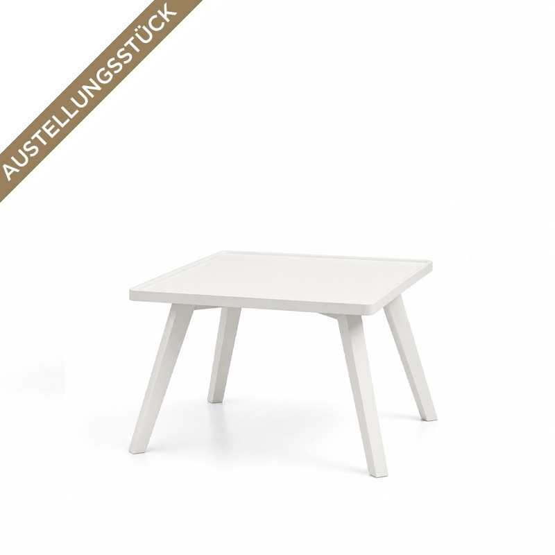 GRAY 54 Beistelltisch 75x75 cm, Eiche weiß