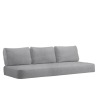 Cane Line MOMENTS/SENSE Indoor Polster 3-Sitzer Sofa