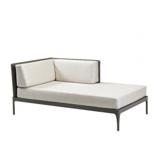 Ethimo Infinity Schutzhülle für Daybed links