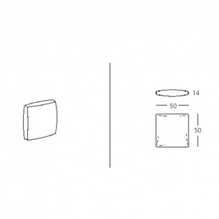 Zanotta ALFA Kissen 50