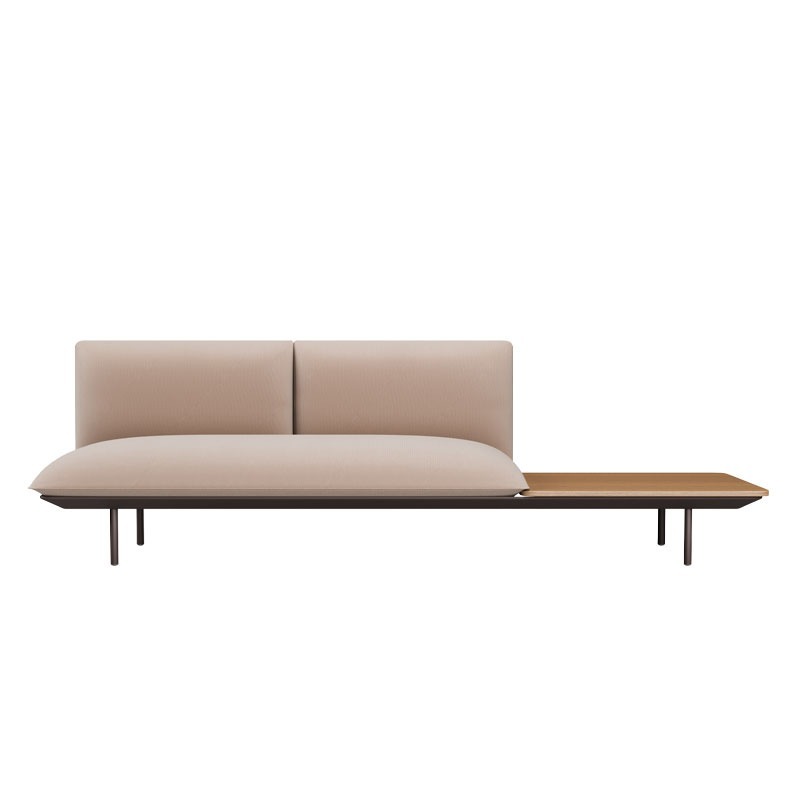Schutzhülle für Senja 2-Sitzer Element mit Tischablage Lounge