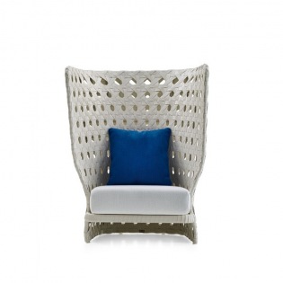 Sitzpolsterbezug für Outdoor CANASTA Sessel, hohe Rückenlehne