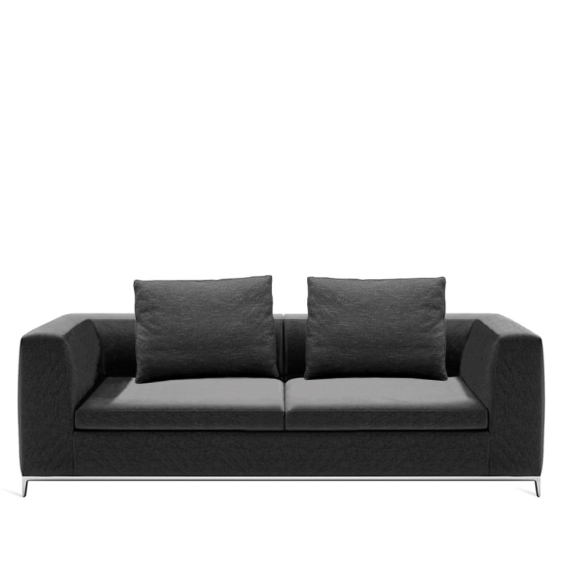 B&B Italia MICHEL CLUB tiefes Sofa 223 cm, geteiltes Sitzpolster