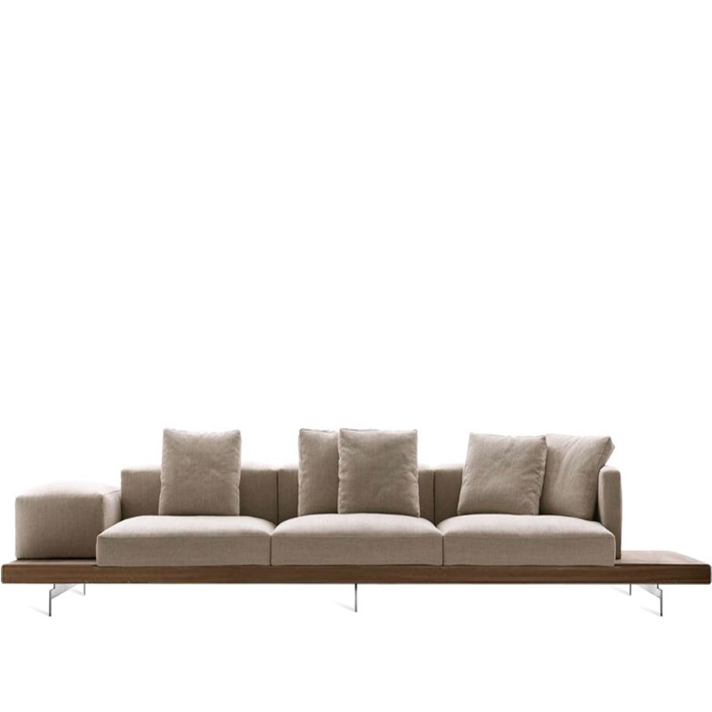 B&B Italia DOCK Sofa 370 cm, Holzgestell