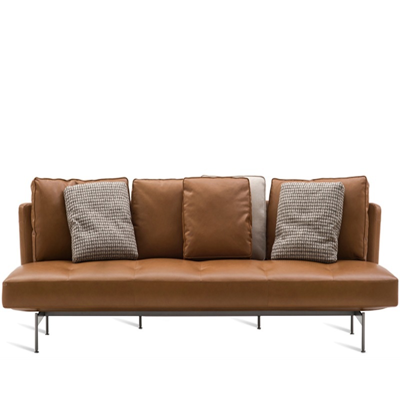 SAKÉ Sofa, geschwungener Rückenlehne, 272 cm