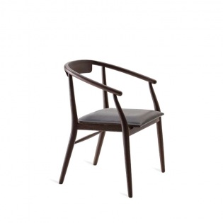 B&B Italia JENS Armlehnstuhl, Ledersitz