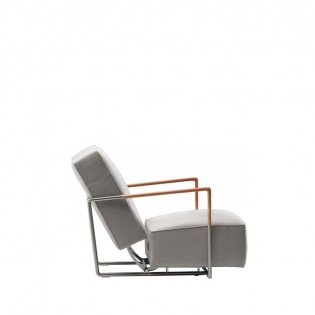 Flexform A.B.C. Sessel, Armlehne Kernleder